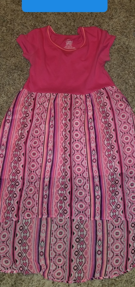 Girls 10/12 hi lo summer dress